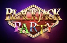 Blackjack Party live table with lively hosts by Evolution Gaming