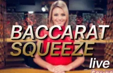 Baccarat Squeeze variant with slow card reveal